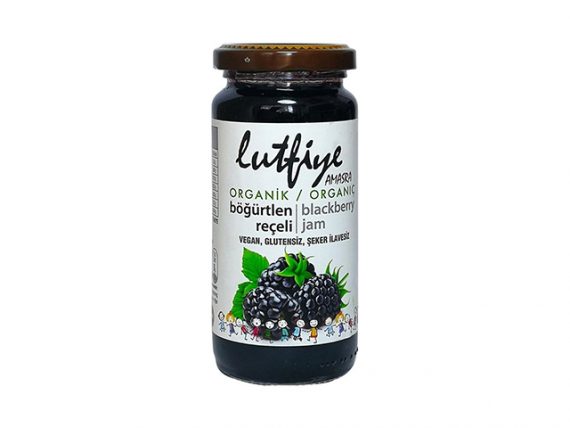 Lutfiye Amasra Organik Böğürtlen Reçeli 280 gr